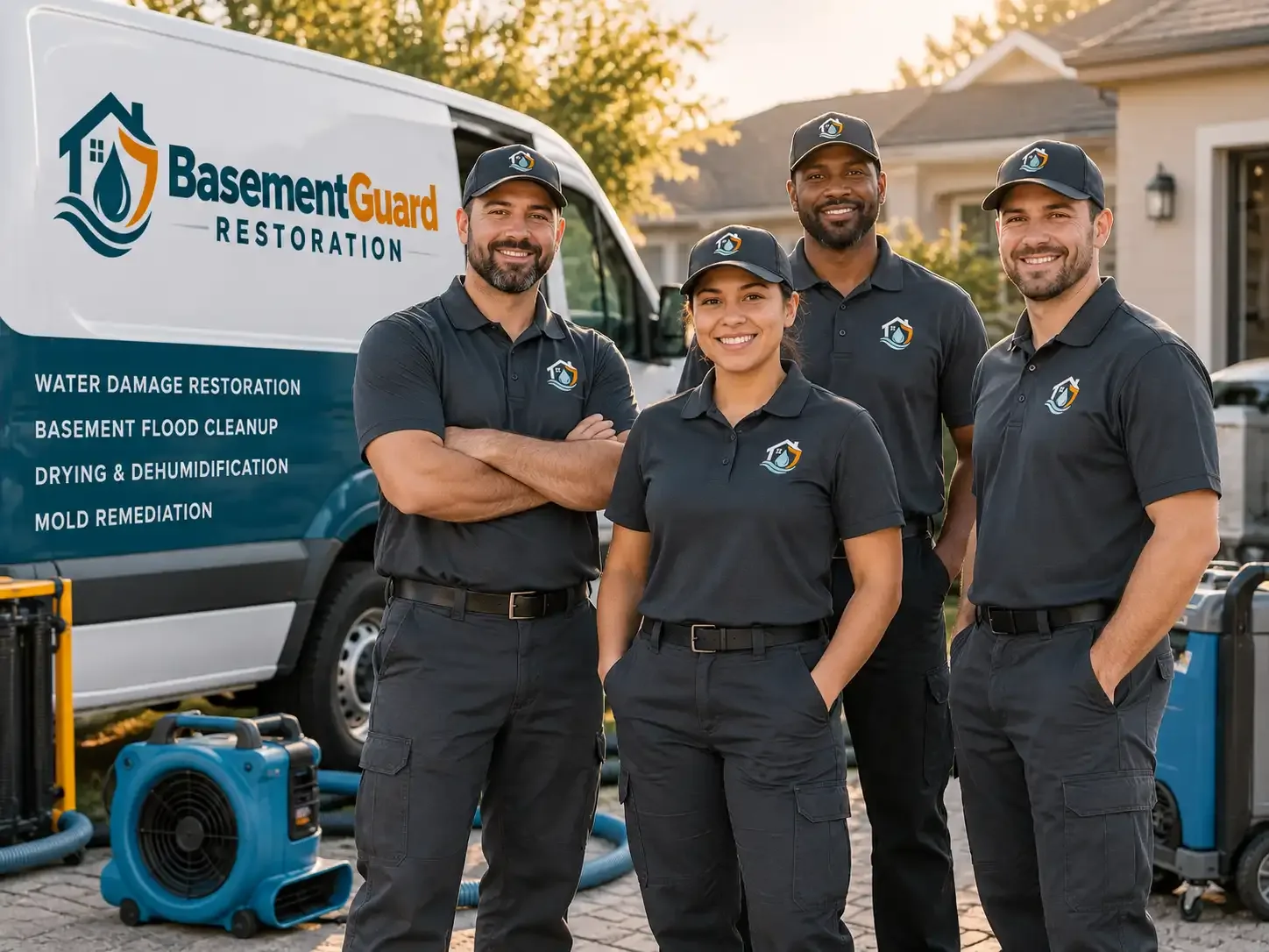 Basement Water Damage Restoration company in Newtonsville, OH